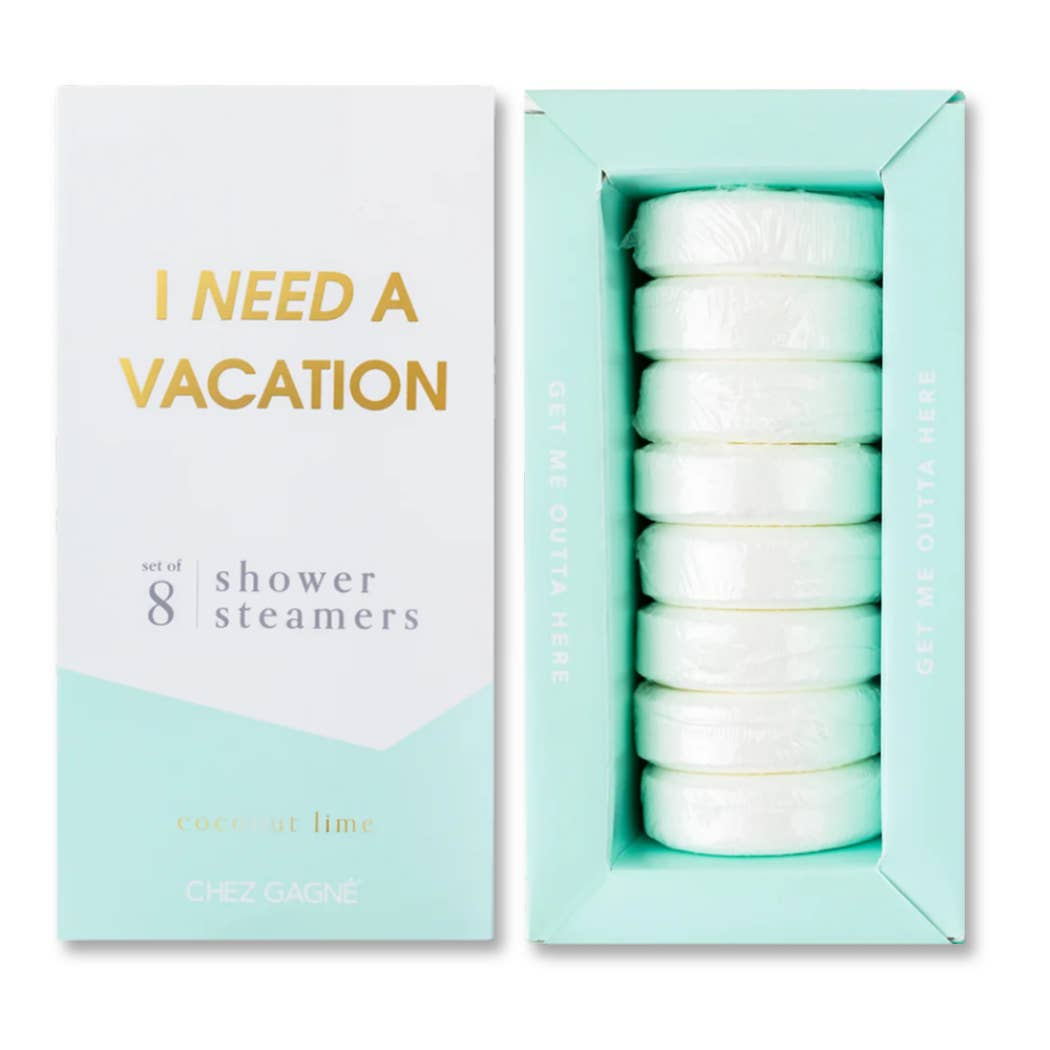 CHEZ GAGNE I Need A Vacation Shower Steamers