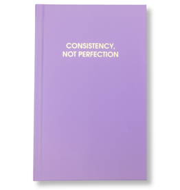 CHEZ GAGNE Consistency, Not Perfection Hardcover Journal