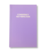 CHEZ GAGNE Consistency, Not Perfection Hardcover Journal