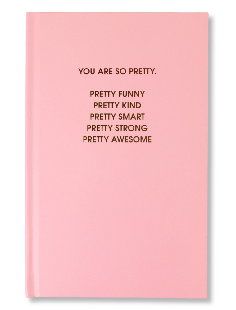CHEZ GAGNE You Are So Pretty Hardcover Journal