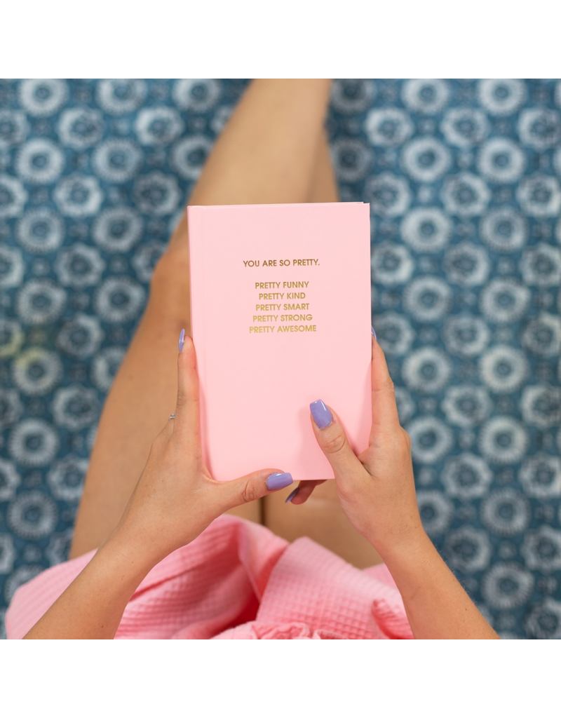 CHEZ GAGNE You Are So Pretty Hardcover Journal