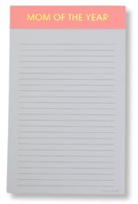 CHEZ GAGNE Mom of the Year Lined Notepad - Pink