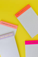 CHEZ GAGNE Things I'll Probably Do Tomorrow Lined Notepad - Peach CHEZ GAGNE Things I'll Probably Do Tomorrow Lined Notepad - Peach