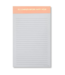 To Complete Before Happy Hour Lined Notepad - Peach