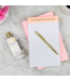 To Complete Before Happy Hour Lined Notepad - Peach