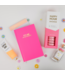 To Complete Before Happy Hour Lined Notepad - Peach