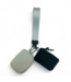Pouch Duo Keychain Wristlet in Grey/Black