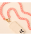 THE DARLING EFFECT Hold The Phone Crossbody Chain in Bubblegum
