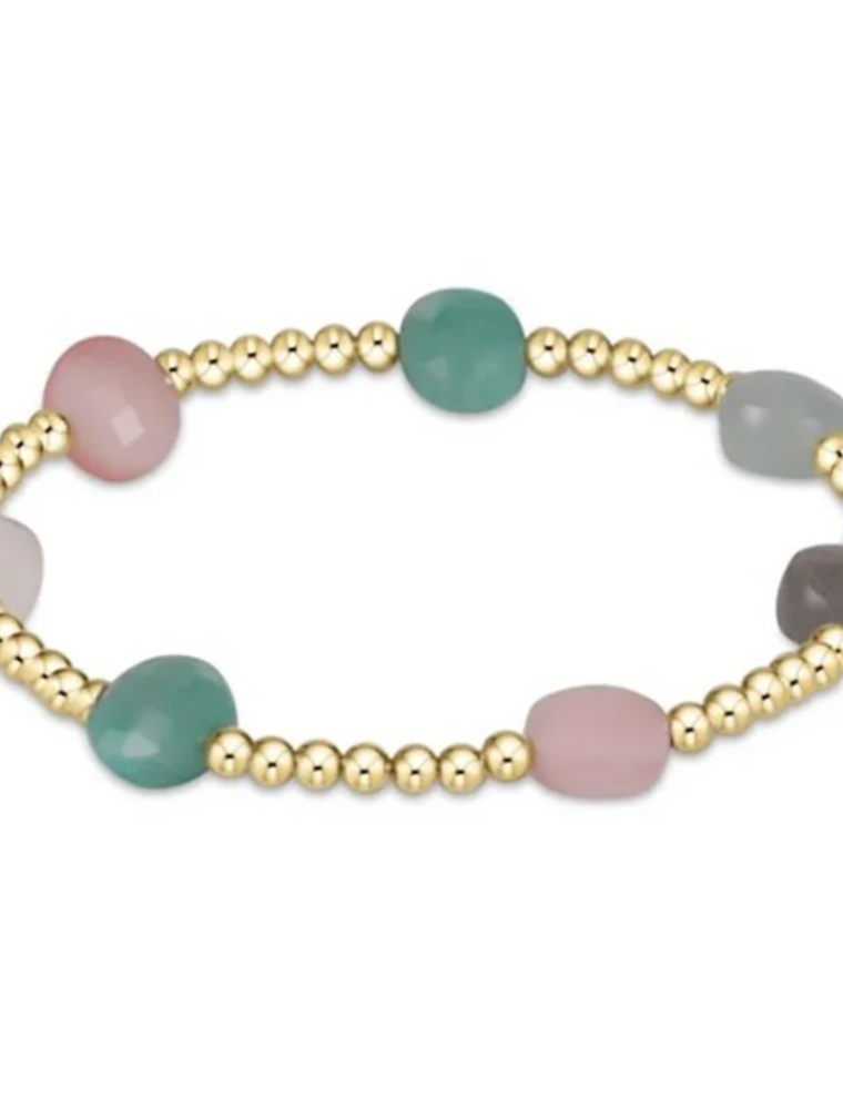 ENEWTON DESIGN Admire 3mm Bead Bracelet - Hot Mess FW24/Gold