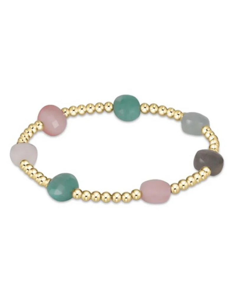 ENEWTON DESIGN Admire 3mm Bead Bracelet - Hot Mess FW24/Gold