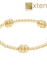 ENEWTON DESIGN Extends Admire Pattern 3mm Bead Bracelet - Gold