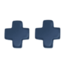 ENEWTON DESIGN Signature Cross Stud Earrings - Navy/Gold