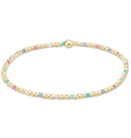 ENEWTON DESIGN Hope Sincerity 2mm Bead Bracelet - Hot Mess SS25/Gold