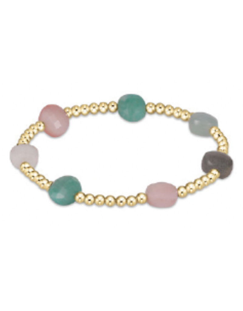 ENEWTON DESIGN Admire 3mm Bead Bracelet in Hot Mess SS25/Gold