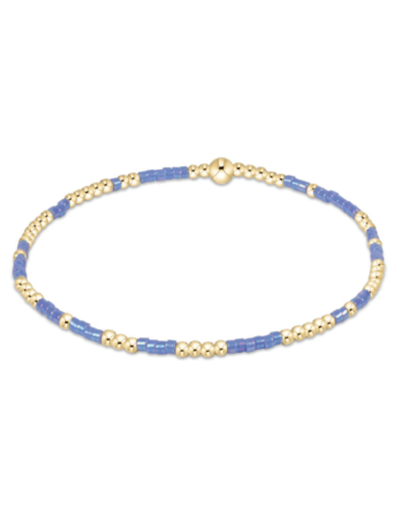 ENEWTON DESIGN Hope Unwritten Bracelet - Bright Blue/Gold
