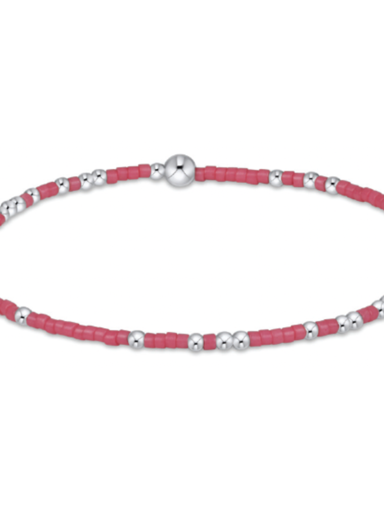 ENEWTON DESIGN Hope Unwritten Bracelet - Bright Pink/Silver