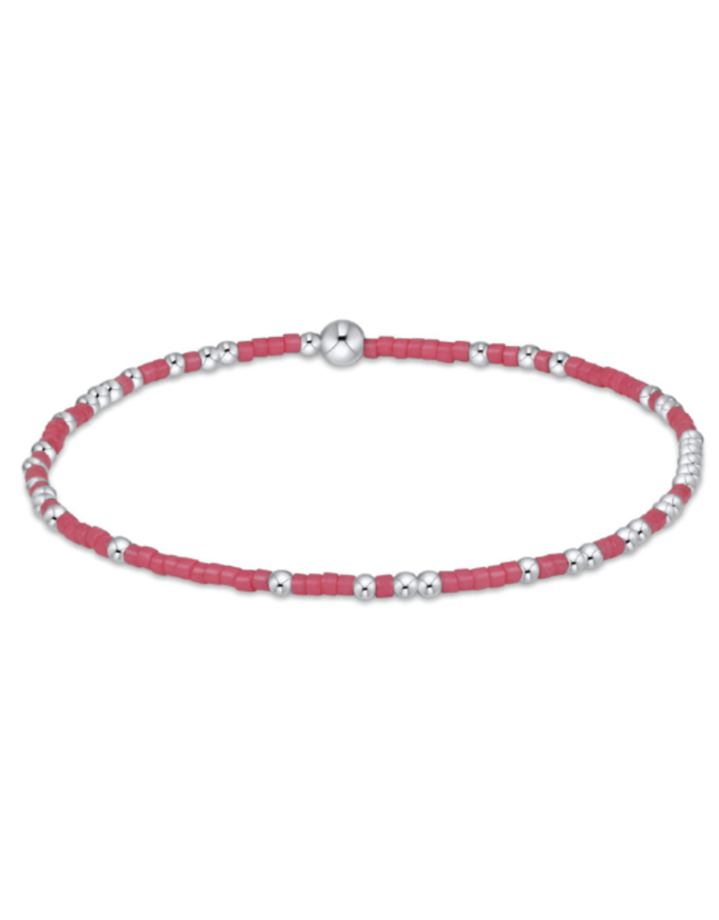 ENEWTON DESIGN Hope Unwritten Bracelet - Bright Pink/Silver
