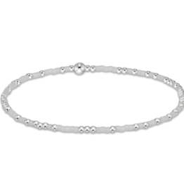 ENEWTON DESIGN Hope Unwritten Bracelet - White/Silver