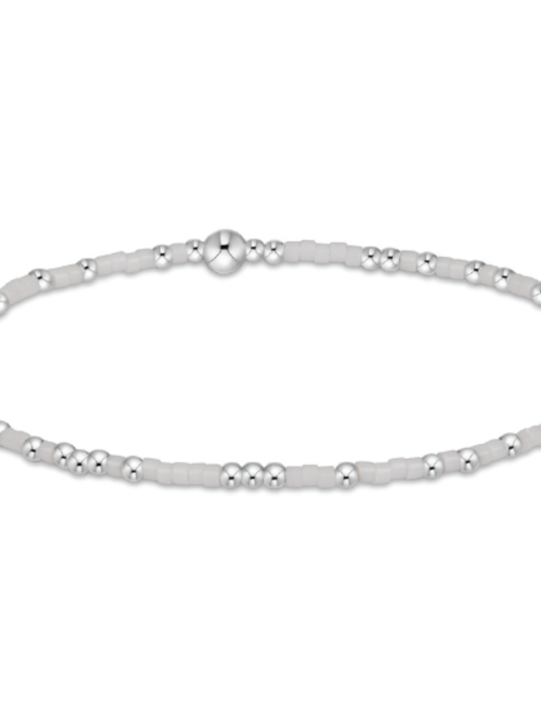 ENEWTON DESIGN Hope Unwritten Bracelet - White/Silver