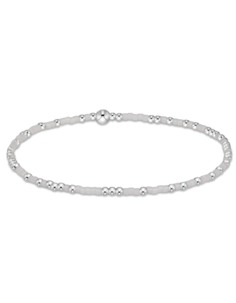 ENEWTON DESIGN Hope Unwritten Bracelet - White/Silver