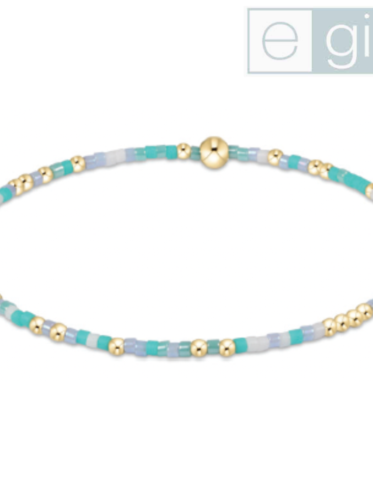 ENEWTON DESIGN eGirl Hope Unwritten Bracelet - Man, I Teal Like A Woman/Gold