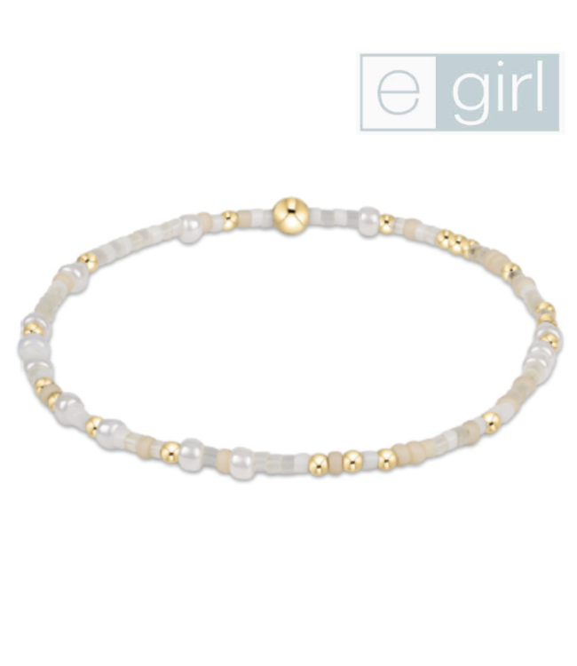 eGirl Hope Unwritten Bracelet - Call Me On My Shellphone/Gold