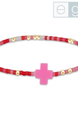ENEWTON DESIGN eGirl Hope Unwritten Signature Cross Bracelet - Kind Of A Pig Deal/Gold