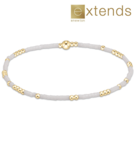 ENEWTON DESIGN Extends Hope Unwritten Bracelet - White/Gold