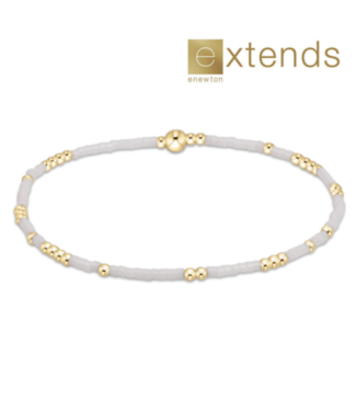 ENEWTON DESIGN Extends Hope Unwritten Bracelet - White/Gold