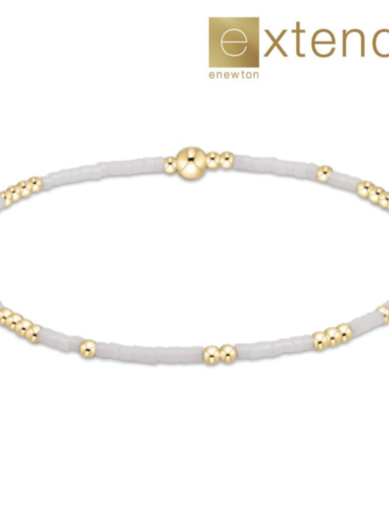 ENEWTON DESIGN Extends Hope Unwritten Bracelet - White/Gold