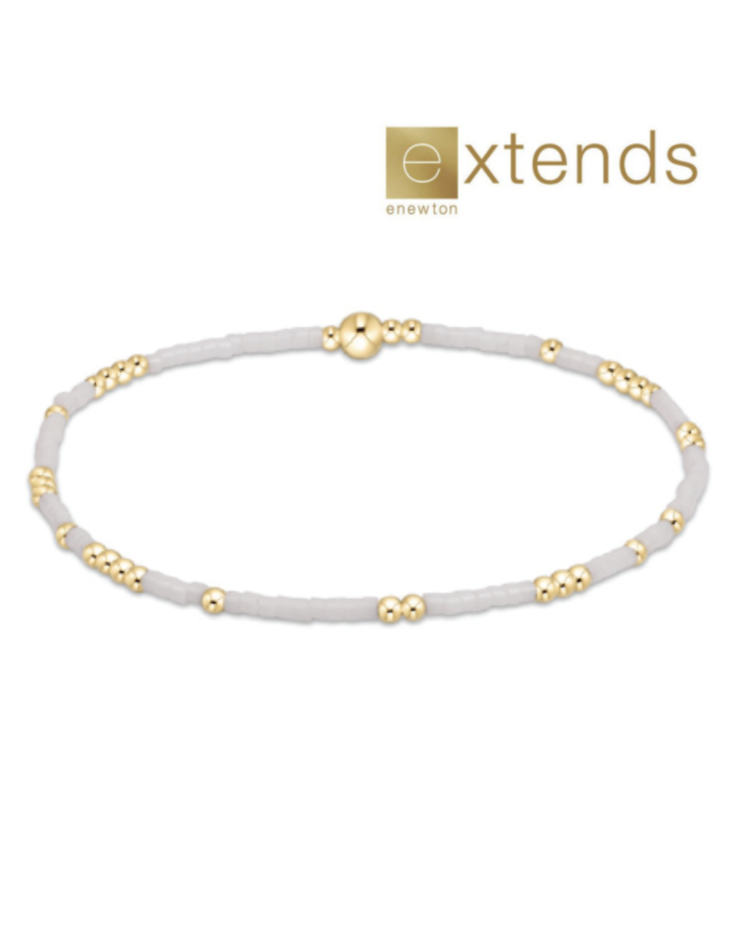 ENEWTON DESIGN Extends Hope Unwritten Bracelet - White/Gold