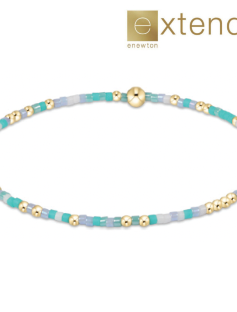 ENEWTON DESIGN Extends Hope Unwritten Bracelet - Man, I Teal Like A Woman/Gold