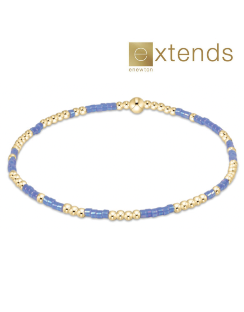 ENEWTON DESIGN Extends Hope Unwritten Bracelet - Bright Blue/Gold