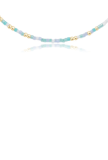 ENEWTON DESIGN Hope Unwritten 15" Choker Necklace - Man, I Teal Like A Woman/Gold