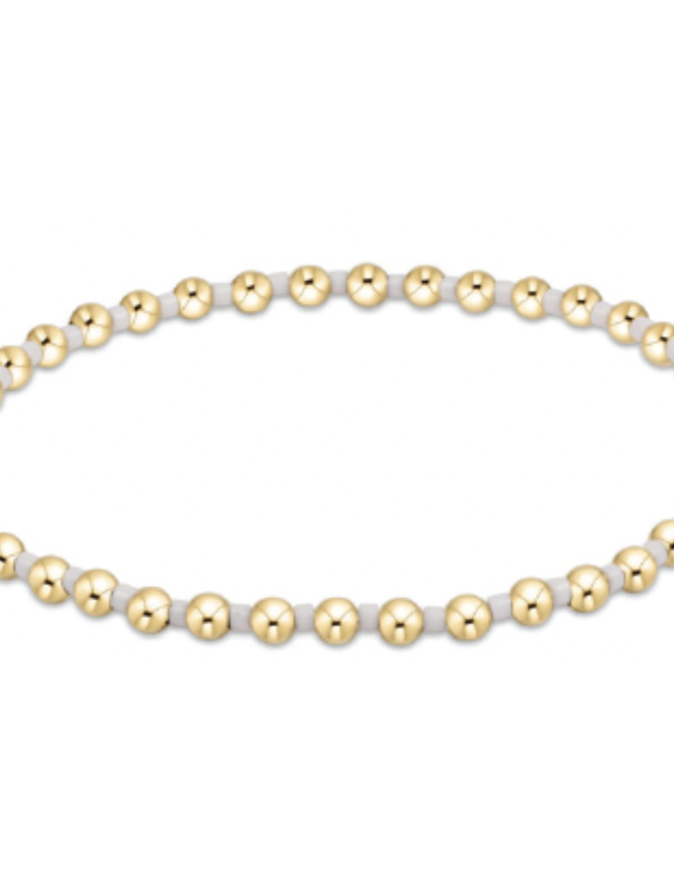 ENEWTON DESIGN Hope Grateful Bracelet - White/Gold