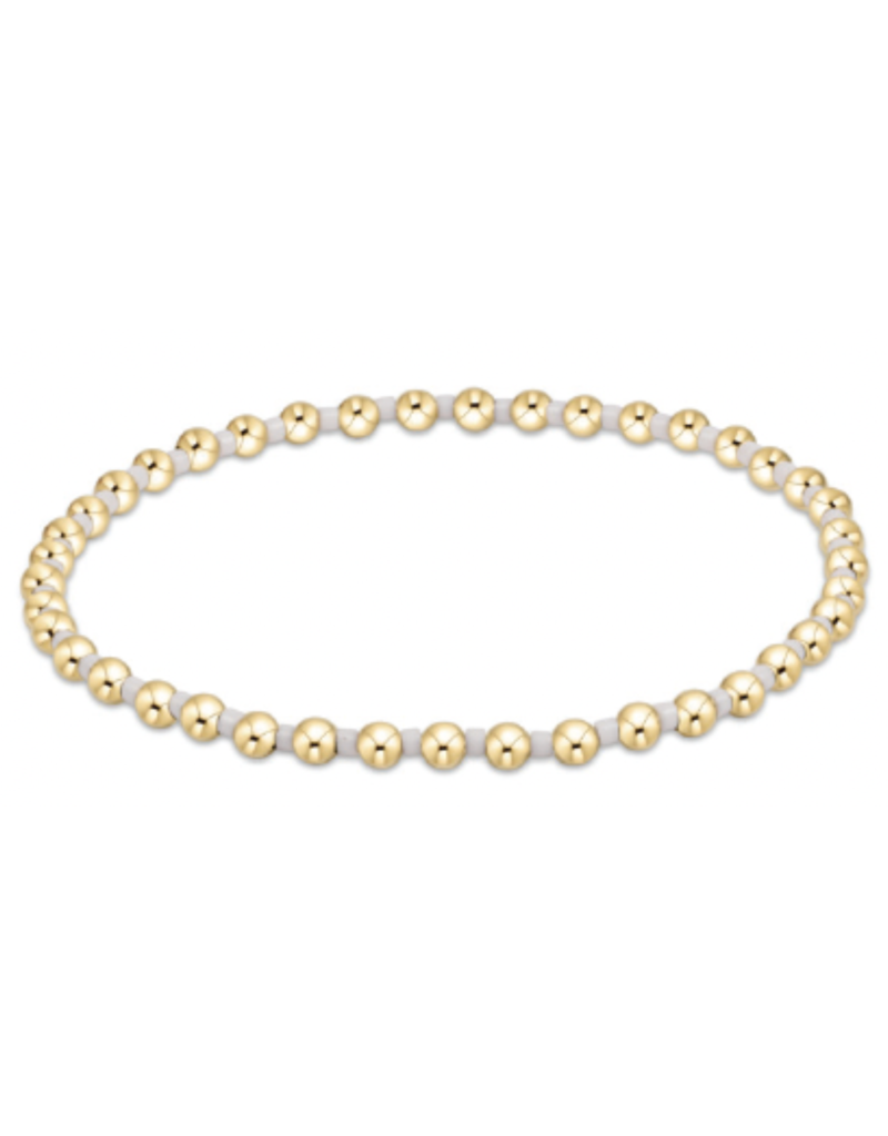 ENEWTON DESIGN Hope Grateful Bracelet - White/Gold