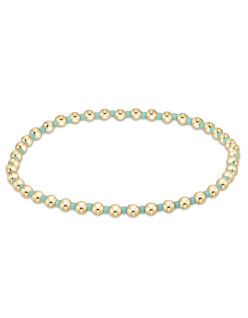 ENEWTON DESIGN Hope Grateful Bracelet - Mint/Gold