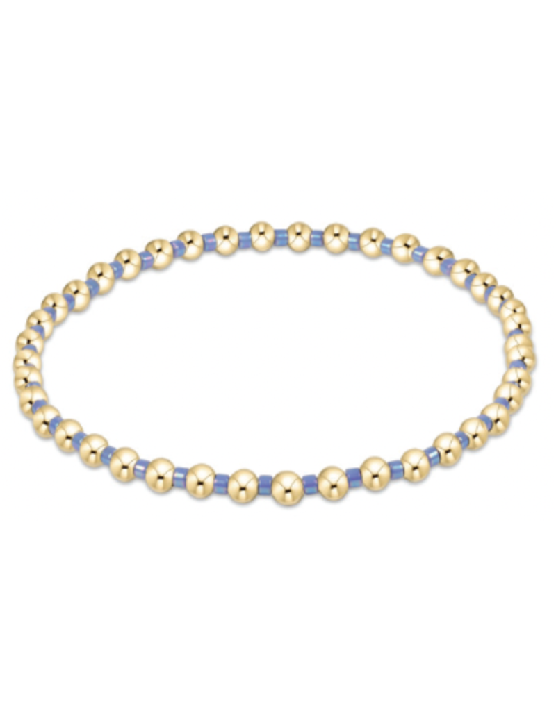 ENEWTON DESIGN Hope Grateful Bracelet - Bright Blue/Gold