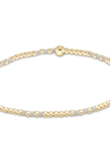 ENEWTON DESIGN Hope Joy 2mm Bead Bracelet in White/Gold ENEWTON DESIGN Hope Joy 2mm Bead Bracelet in White/Gold