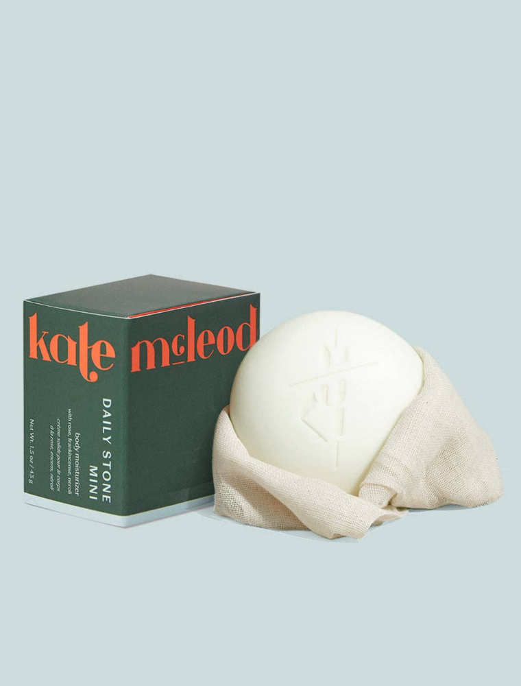KATE MCLEOD Mini Daily Stone Deep Moisturizing Lotion Bar