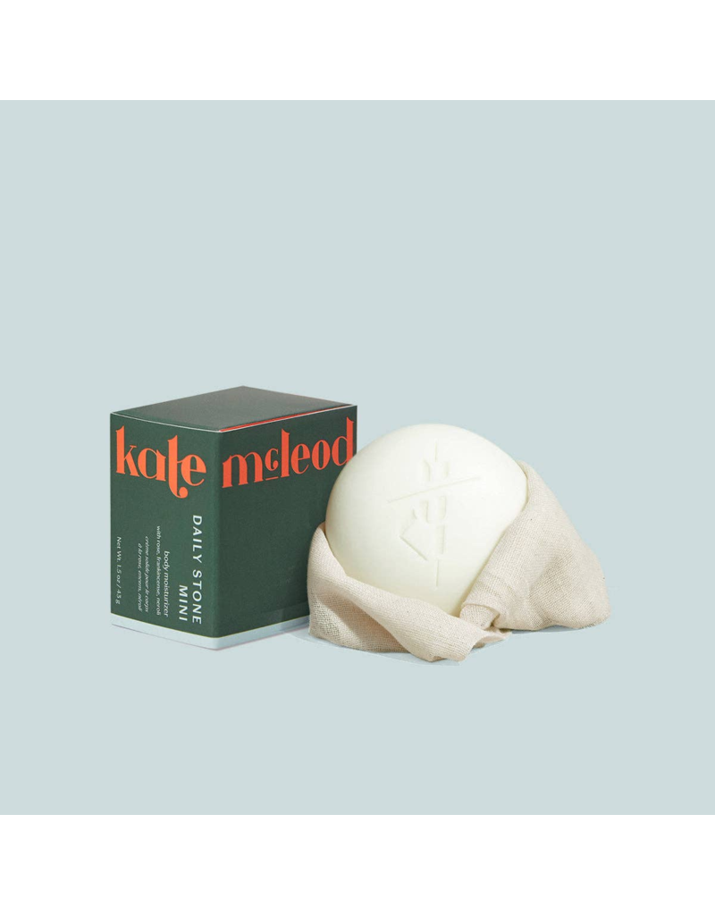 KATE MCLEOD Mini Daily Stone Deep Moisturizing Lotion Bar