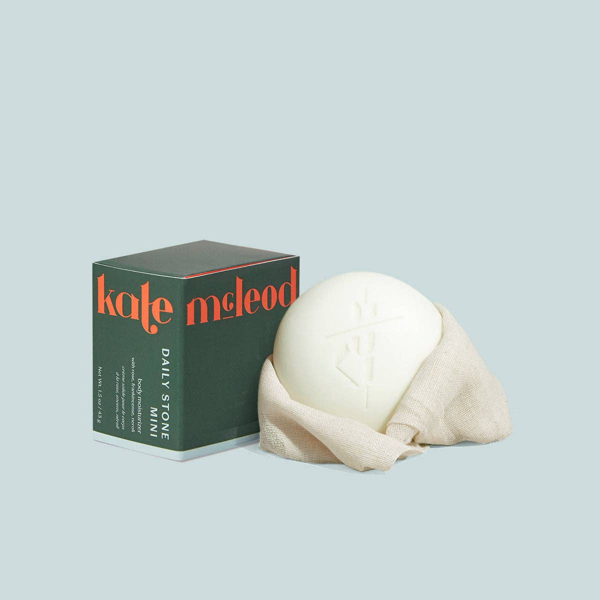KATE MCLEOD Mini Daily Stone Deep Moisturizing Lotion Bar