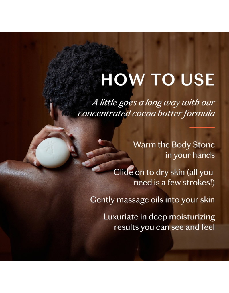 KATE MCLEOD Mini Daily Stone Deep Moisturizing Lotion Bar