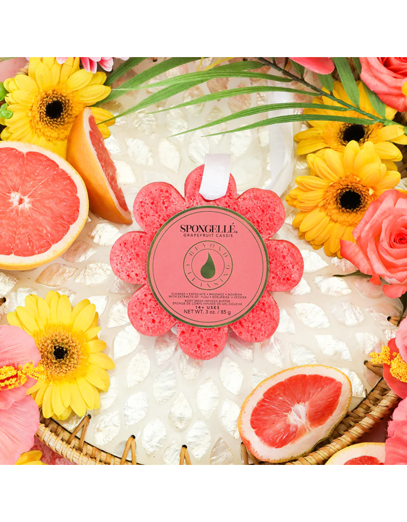 SPONGELLE Grapefruit Cassis Wildflower Bath Sponge