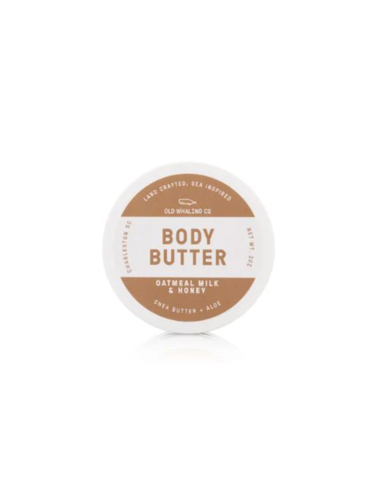 OLD WHALING CO Travel Size Oatmeal Milk & Honey Body Butter