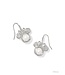 Disney x Kendra Scott Silver Minnie Mouse Drop Earrings in Freshwater Cultured Pearl