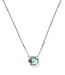 Mabel Silver Necklace in Abalone Shell