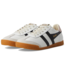 GOLA Women's Elan  Leather Sneakers in White/Black/Chalk Pink