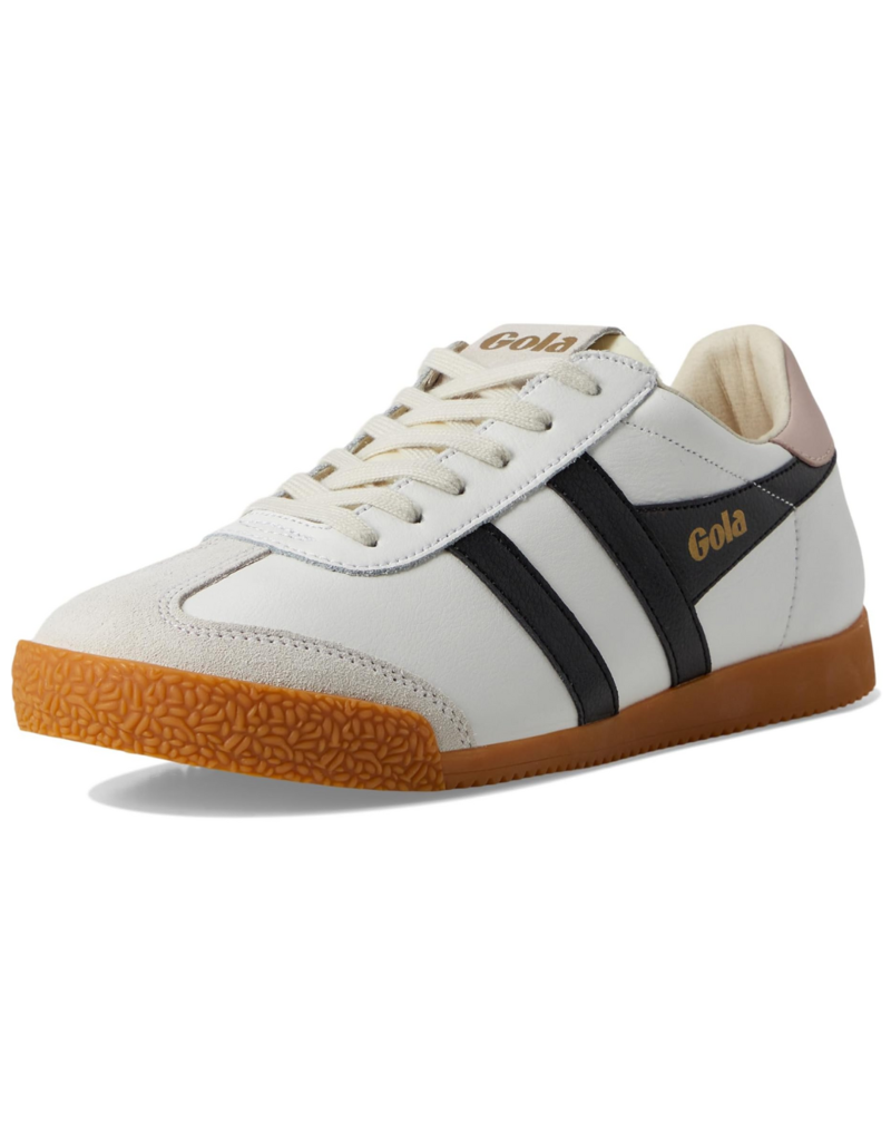 GOLA Women's Elan Sneakers in White/Black/Chalk Pink