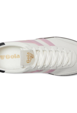 GOLA Women’s Cyclone Sneakers in White/Candy/Black/Dark Gum